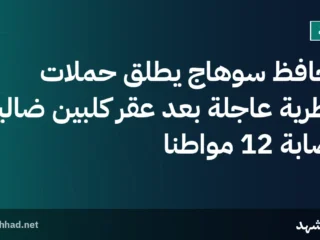 محافظ سوهاج يطلق حملات بيطرية عاجلة بعد عقر كلبين ضالين لإصابة 12 مواطنًا