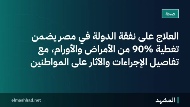 العلاج على نفقة الدولة في مصر يضمن تغطية 90% من الأمراض والأورام، مع تفاصيل الإجراءات والآثار على المواطنين