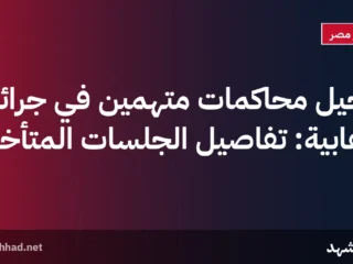 تأجيل محاكمات متهمين في جرائم إرهابية: تفاصيل الجلسات المتأخرة