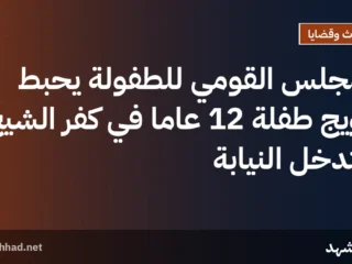 المجلس القومي للطفولة يحبط تزويج طفلة 12 عاماً في كفر الشيخ ويتدخل النيابة